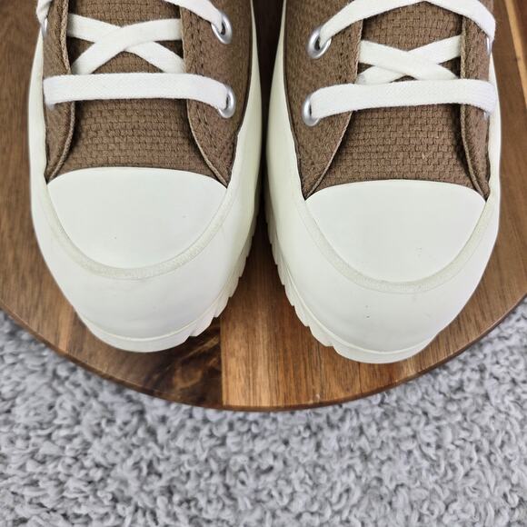 Converse CTAS Lugged Hi 2.0 Autumn Embroidery Sand Dune Platform Sneaker Women 8 - Picture 6 of 13